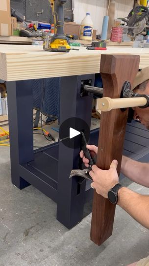 James Wesley, Leg Vise, Bench Legs, Woodworking Classes, Instagram Diy, Furniture Maker, Joinery, Fun Projects, Criss Cross