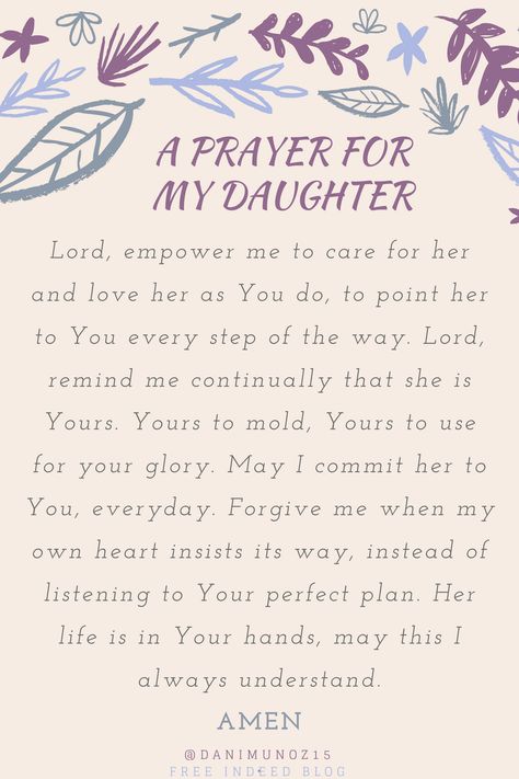 "Job rose up early. As the sky drifted from blackness to soft indigo to warm yellow light, he diligently constructed altars for each of his children, bringing sacrifices of worship on their behalf..." Prayer for Daughters | Christian Mom Prayers | Prayers for Your Children | How to Pray for Your Children | True Faith | Christian Parenting | How to Pray | Prayer to God for Children | Free Indeed A Prayer For My Daughter, Prayer For My Daughter, Prayer For Daughter, Prayers For My Daughter, Praying For Your Children, Prayer For My Children, Mom Prayers, Prayers For Children, Mother Daughter Quotes