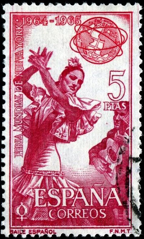 طوابع بريد, Postal Vintage, Life Styles, Old Stamps, Mail Stamp, Rare Stamps, Postage Stamp Art, Flamenco Dancers, Let's Dance