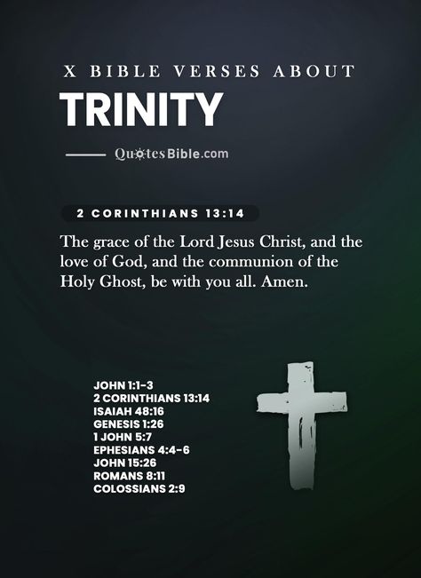 Explore the mystery and beauty of the Trinity with this collection of the best Bible verses about the Father, Son, and Holy Spirit. Discover the power and love of the triune God and be inspired to live a life of faith and devotion. #Trinity #verses Scriptures Quotes, Verses In The Bible, Verses From The Bible, Father Son And Holy Spirit, Triune God, Biblical Quotes Inspirational, Trinity Blood, Bible Journaling Printables, Warfare Prayers