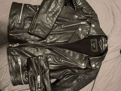 Diesel Leather Jacket, Diesel Men, Men's Outerwear, Leather Biker Jacket, Mens Outerwear, Biker Jacket, Leather Jacket, Leather, Quick Saves