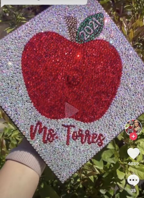 Graduation Teacher Cap Ideas, Education Grad Cap Ideas, Education Major Cap Decoration, Grad Cap Teacher Education Major, Masters In Education Graduation Cap, Teacher Grad Caps Education Major, College Grad Cap Ideas Education Major, Graduation Cap Education Major, Teacher Cap Ideas