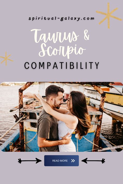 Taurus And Scorpio Compatibility - Are you either a Taurus zodiac or a Scorpio zodiac? Here's everything you need to know about each other's compatibility! Continue reading for a complete and detailed guide about Taurus and Scorpio zodiac compatibility now! #zodiac #zodiaccompatibility #taurus #scorpio #taurusandscorpio Scorpio Taurus Relationships, Taurus Woman Scorpio Man, Taurus And Scorpio Compatibility, Scorpio And Taurus Relationship, Taurus Relationships, About Taurus, Zodiac Signs Matches, Taurus Compatibility, Scorpio Relationships