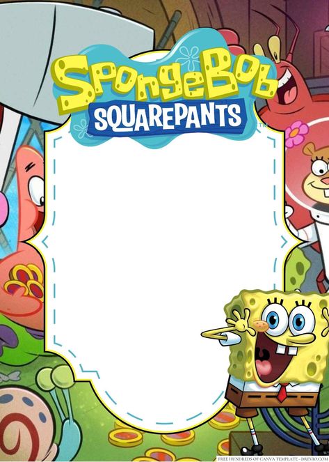 Download 14+ SpongeBob Squarepantes Canva Birthday Invitation Templates Ahoy there, mateys! It's time to set sail for a fun-filled adventure with SpongeBob Squarepants birthday invitations. Whether your child loves the pineapple under the sea or simply can't get enough of... Spongebob Invitations Birthdays, Spongebob Birthday Invitation Template, Spongebob Birthday Party Invitations, Spongebob Invitation Template, Spongebob Template, Spongebob Invitations, Picture Invitations, Star Shaped Cookies, Spongebob Birthday Party