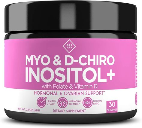 Premium Inositol Supplement - Myo-Inositol and D-Chiro Inositol Powder Plus Folate and Vitamin D - Ideal 40:1 Ratio - Hormone Balance & Healthy Ovarian Support for Women - Vitamin B8-30 Day Supply Inositol Benefits, Myo Inositol, Endocrine Disorders, Health Fitness Nutrition, Natural Fertility, Menstrual Health, Polycystic Ovaries, Hormone Balance, Vitamins For Women