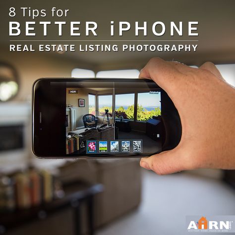 8 Tips for better iphone real estate photography with AHRN.com Diy Real Estate Photos, Taking Real Estate Photos With Iphone, Daniels Fast, Iphone Camera Tricks, Real Estate Pictures, Iphone Technology, Realtor Life, Real Estate Staging, Title Insurance