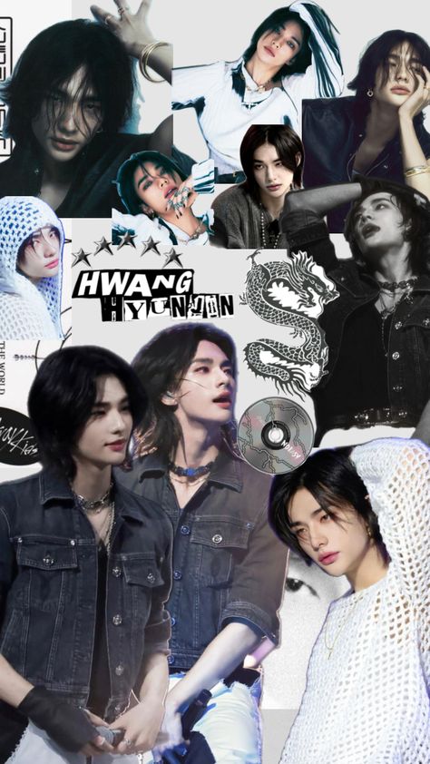 hwang hyunjin from stray kids wallpaper collage (my man) #skz #straykids #hwanghyujin #hwanghyunjinskz #hwanghyunjinwallpaper #hyunjin #skzhyunjin #straykidshyunjin #wallpaper #collageart Kids Collage, Stray Kids Wallpaper, Straykids Hyunjin Photoshoot, Wallpaper Collage, Skz In Cute, My Man, Music Wallpaper, Hwang Hyunjin, Felix Stray Kids