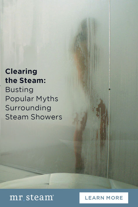 Thinking about adding a steam shower to your home but held back by what you've heard? Let's clear the air. Our newest blog post debunks the most common myths surrounding steam showers, ensuring you're well-informed and ready to enjoy the full spectrum of steam therapy benefits. Steam Shower With Bathtub, Steam Shower Design Ideas, Steam Shower With Tub, Steam Shower Ideas Master Bath, Steam Shower Ideas, Steam Showers Bathroom Master Bath, Steam Shower Units, Large Shower Tile, Steam Shower Enclosure