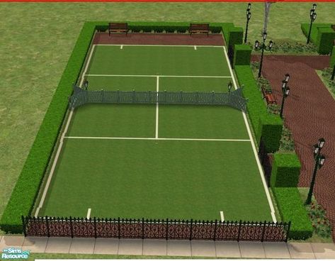 Eternal Pheonix's Tennis Court Set Sims 4 Tennis Mod, Tennis Set, Great Inventions, Los Sims, Ts4 Cc, Sims House, Sims 4 Cc, Maxis Match, Custom Content