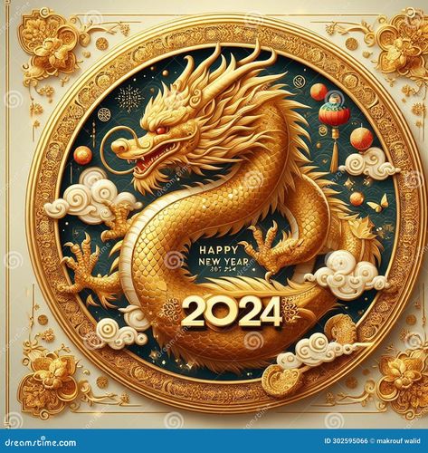 Happy Dragon, Chinese New Year 2024, Animation Characters, Dragon Wall, Enter The Dragon, Dragon Illustration, Doll Clothes Barbie, Chinese Zodiac Signs, Happy Chinese New Year