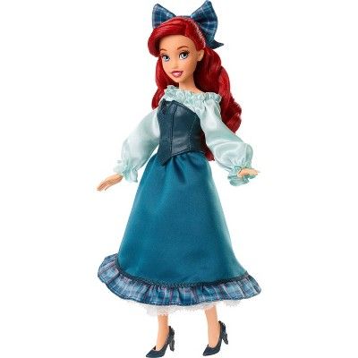 Disney Princess 100 Retro Reimagined Ariel Fashion Doll (Target Exclusive) Disney Descendants Dolls, Ariel Hair, Doll Customization, Ariel Doll, Disney Board, Disney Princess Dolls, Red Dolls, All Disney Princesses, Dress With Corset