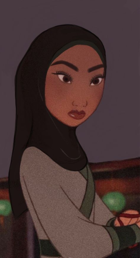 A Pic, Mulan, Black Hair, Disney Princess, Disney, Hair, Black