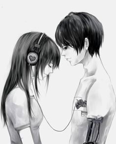 Emo Couples, Photo Manga, Citate Harry Potter, Emo Love, Ken Tokyo Ghoul, Anime Cupples, Emo Art, Manga Couple, Art Manga