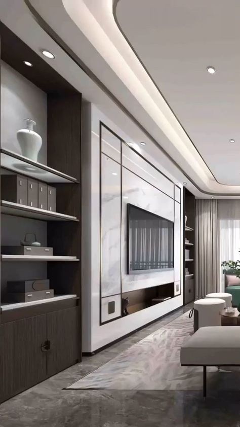 Living Room Designs With Balcony, Lobby Down Ceiling Design Luxury, Flat False Ceiling Design, Wall Ceiling Design Living Rooms, Living Room Ceiling Design Modern With Fan, Living Room False Ceiling Modern, Luxury Living Room Ceiling Design, Living Room Pop Ceiling Design Modern, Luxurious Ceiling Design