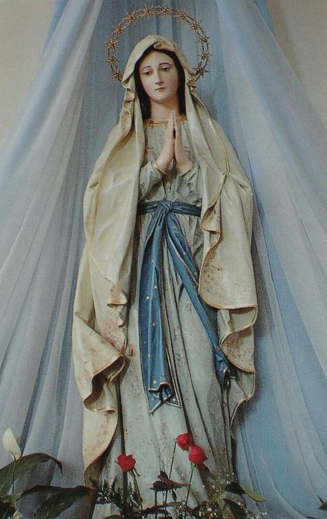 All about Mary. — A statue of Mary at the shrine of Medjugorje,... Medjugorje Bosnia, Statue Of Mary, Blessed Mother Statue, Blessed Mary, Virgin Mary Statue, Images Of Mary, Religious Pictures, Mary Statue, Queen Of Heaven