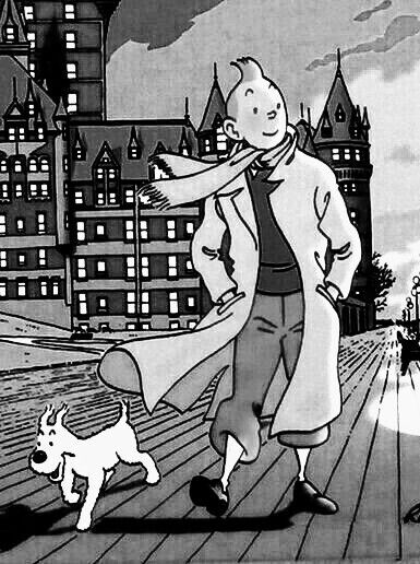 tintin & milou Tintin And Snowy, Tintin Comic, Tintin Art, Tin Tin Cartoon, Tin Tin, 90th Birthday, Comic Illustration, Caricatures, Comic Character