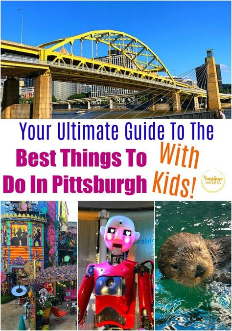 Your Ultimate Guide To The Best Things To Do In Pittsburgh With Kids  Pittsburgh is such a fun family friendly destination for kids and parents alike! There are so many fun activities.   #pittsburgh #pennsylvania #travel #traveldestinations #traveltips #familyfun #familytravel #roadtrip Things To Do In Pittsburgh, Visit Pittsburgh, Pennsylvania Travel, Kid Friendly Trips, Family Travel Destinations, Pittsburgh Pennsylvania, Pittsburgh Pa, All You Can, Long Weekend