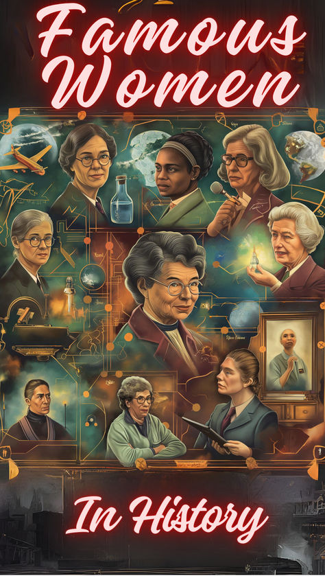 Beautiful Posters for Your Class: Celebrate the inspiring stories of trailblazing women who shaped our world! From Marie Curie's groundbreaking contributions to science to Rosa Parks' pivotal role in the Civil Rights Movement, these posters will ignite discussions and inspire your students. Check out the posters here: https://www.educatorstechnology.com/2024/04/famous-women-in-history-for-kids-posters.html  #EducateToEmpower #WomenWhoChangedTheWorld #ClassroomPosters 📚🌟 Famous Women In History, Women Of History, Women History, History Posters, History Events, Amelia Earhart, Women Poster, Inspiring Stories, History For Kids