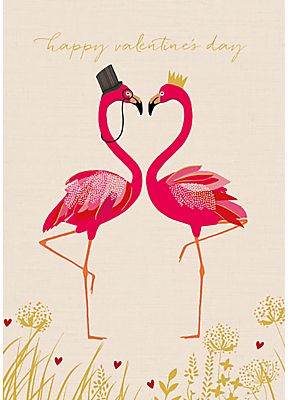 Art File Flamingos Valentine's Day Card Linen Board, Pictogram Design, Flamingo Theme, Marine Art, Valentines Day Greetings, Valentine's Day Greeting Cards, Monthly Themes, Valentines Card, Card Shop