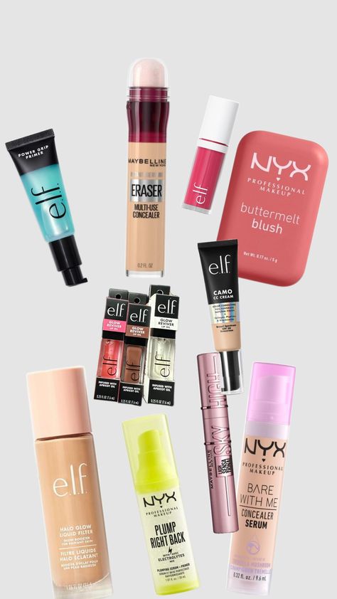 Affordable Makeup💖 Popular Makeup Brands, Makeup Cheap, Popular Makeup, Wishlist Ideas, Makeup Wishlist, Cheap Makeup, Concealer Makeup, Apricot Oil, Affordable Makeup