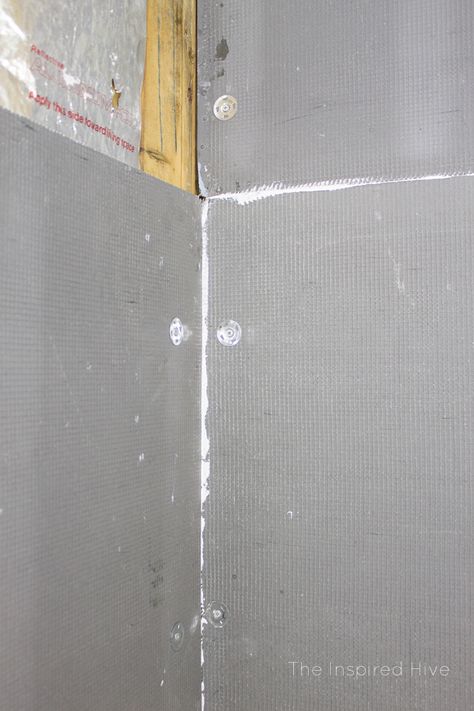 Diy Shower Installation, Waterproofing Shower Walls, Diy Tile Shower, Shower Remodel Diy, Shower Plumbing, New Bathroom Ideas, Bathroom Shower Walls, Shower Installation, Diy Shower