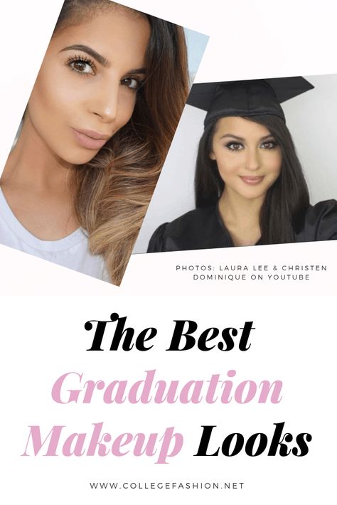 The best graduation makeup looks to try -- from subtle to natural to glam, we have a makeup idea for you College Graduation Makeup Ideas, High School Graduation Makeup, Grad Pictorial, Graduation Makeup Looks, Graduation Makeup Ideas, Pictorial Makeup, Graduation Pictorial, Makeup Graduation, Makeup Douyin