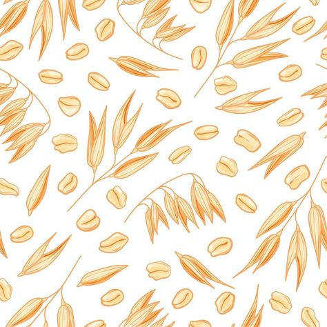 Oat Illustrations, Wheat Illustration, Wheat Background, Professional Lightroom Presets, Lightroom Presets Bundle, Cartoon Style, Vector Photo, Cartoon Styles, Lightroom Presets