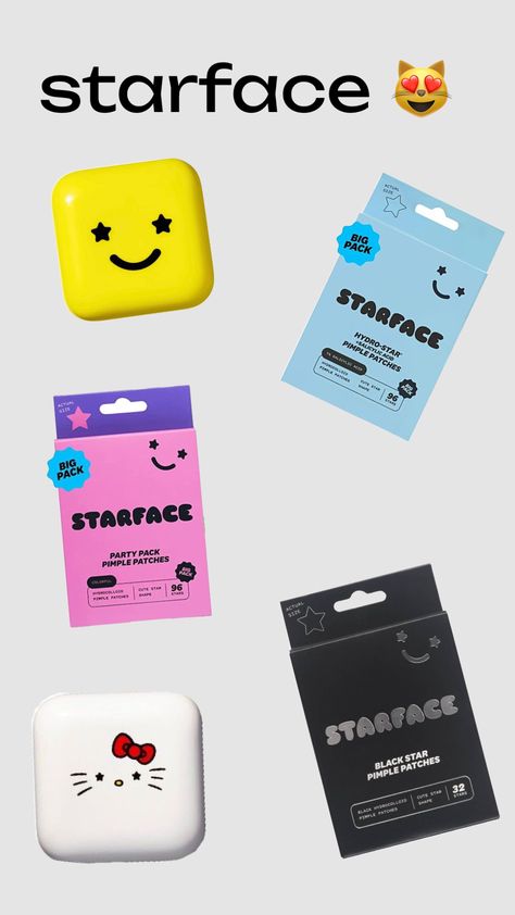 starface pimple patches that are 😻 #starface #pimplepatches #beauty #skincare #fyp Starface Pimple Patches Roblox Code, Starface Skincare, Star Face Pimple Patches, Starface Pimple Patches, Skincare Organiser, Orlando Shopping, Skincare Wishlist, Kids Skin Care, Star Face