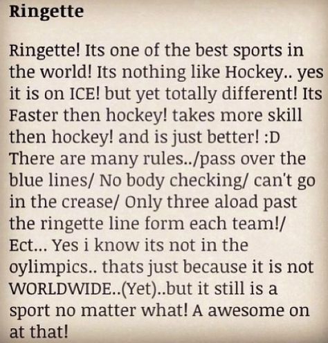 I play ringette and yes it is a sport   yes im a giel   and  yes i can skate  try and keep up Sport Quotes Motivational, Sport Banner, Hockey Boys, Sport Craft, Yes It Is, Winter Sport, Sport Quotes, Basketball Girls, Very Funny Jokes