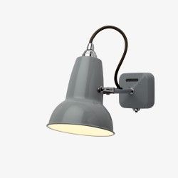 Architect Lamp, Anglepoise Lamp, Mini Wall, Brass Wall Light, Task Lamps, Luminaire Design, Dove Grey, Wall Lamps, Support Mural