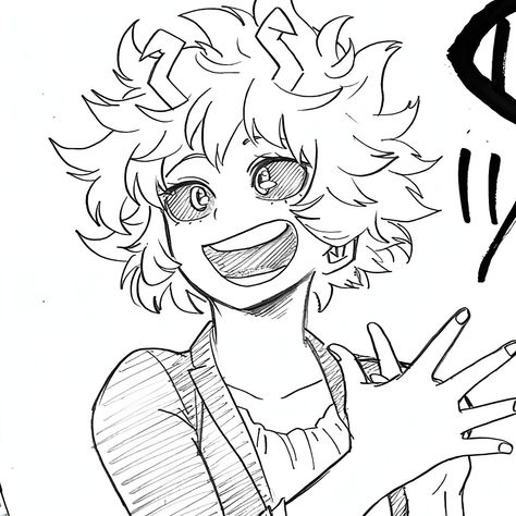 Bnha Official Art, My Hero Academia Mina, Anime Lineart, Sailor Mars, My Hero Academia Episodes, Boku No Hero, Art Drawings Sketches Simple, Art Anime, My Hero Academia Manga