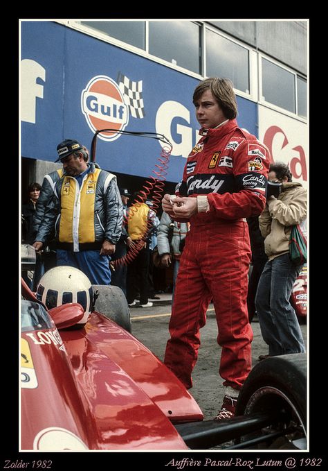 + Didier Joseph-Lovis Pironi F1 Retro, F1 Race, F1 Driver, Grand Prix Cars, Ferrari Racing, Course Automobile, Racing Drivers, Childhood Photos, Ferrari F1