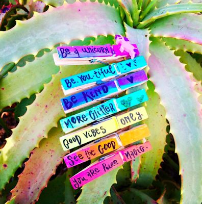 Spread the rainbow with clothespin Children Crafts Ideas, Children Crafts, October 3rd, One Dollar, Fun Diy Crafts, Positive Messages, Clothespins, Positive Words, Spread Love