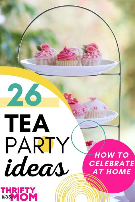 Yea Party Ideas For Adults, Tea Party Favors For Women Diy, Spring Party Ideas For Adults, Afternoon Tea Fundraiser Party Ideas, Mother’s Day Tea Party Table Ideas, Tea Party Dollar Tree, Vintage Tea Party Decorations, Mother’s Day Tea Party Classroom, Cheap Party Food