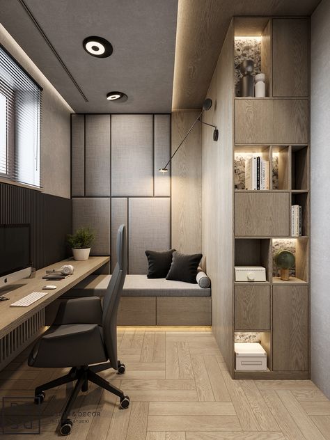 Study Room Design, Small Home Offices, Home Office Setup, Home Office Space, Office Interior Design, Home Office Design, Design Case, 인테리어 디자인, Home Office Decor