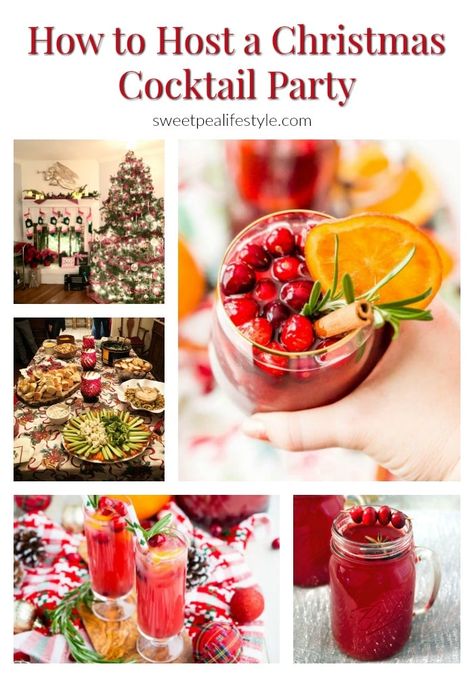 Xmas Cocktail Party, Cocktail Party Recipes, Xmas Cocktails, Easy Holiday Cocktails, Christmas Cocktails Easy, Christmas Sangria, Champagne Recipes Cocktails, Thanksgiving Dressing, Christmas Cocktail Party