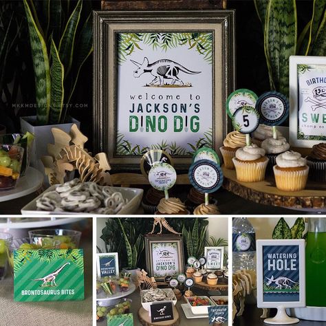 Paleontologist Party, Dino Party Food, Dino Dig, Dinosaur Invitation, Dinosaur Dig, Dinosaur Invitations, Birthday Dinosaur, Dino Birthday Party, Party Pops