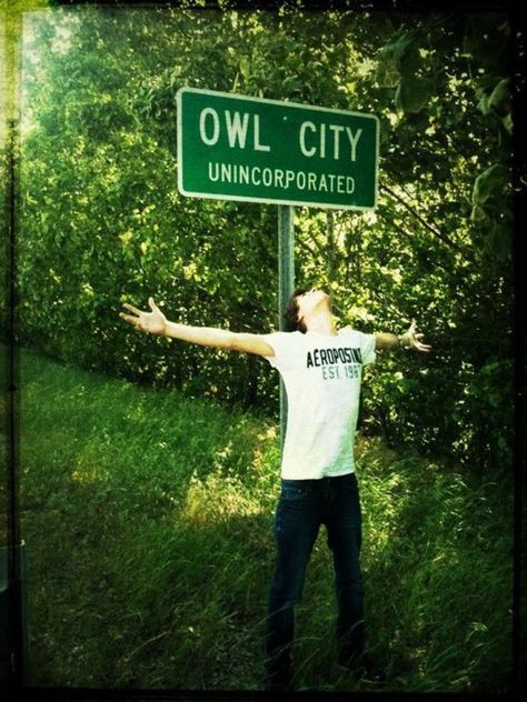 OWL CITY. Owl City Concert, Sky Sailing, Adam Young, City Sky, My Bags, Owl City, Hoot Owl, Come With Me, Christian Artists