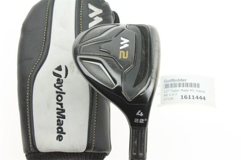 Taylor Made M2 Hybrid Hybrid with Regular Graphite ReAX 65 shaft 22.0 degree loft. Golf Clubs For Sale, Taylormade Golf, Taylor Made, Golf Clubs, Period, On Sale, Loft, Golf