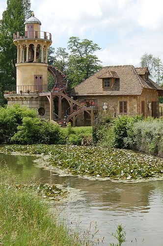 Marie Antoinette's cottage at the Palace of Versailles #inspired #France Small Chateau, The Palace Of Versailles, Chateau Versailles, Versailles France, Palace Of Versailles, Chateau France, French Cottage, Marie Antoinette, Oh The Places Youll Go