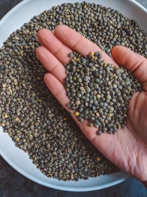 Puy Lentils Puy Lentils Recipes, Puy Lentil Recipes, Confit Duck Leg, Vegan Lentil Recipes, Lentil Fritters, French Green Lentils, Slow Roast Lamb, Beef Cheeks, Green Eating