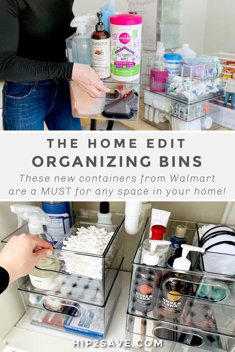 After organizing 5 spaces in my home, I know The Home Edit @walmart line is the most functional & versatile organization you could have. Here's why... #thehomeedit #organization #ad #walmarthome #homedeals #walmartstyle @shopstylecollective The Home Edit Bathroom, Home Edit Bathroom, Walmart Products, Target Organization, Under Bathroom Sink, Under Kitchen Sink, Walmart Style, Medicine Cabinet Organization, Bathroom Closet Organization