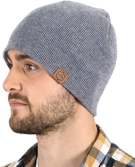 Amazon.com: Knit Beanie Winter Hats for Men and Women - Toboggan Cap for Cold Weather - Warm, Soft & Stretchy Daily Ribbed Acrylic Stocking Hat - Lightweight & Stylish Ski, Skate & Snow Caps Dark Gray : Clothing, Shoes & Jewelry Pink Trucker Hat, Beanie Fits, Woolen Cap, Stocking Hat, Red Plaid Flannel, Beanie Hats For Women, Stocking Cap, Winter Hats For Men, Mens Beanie