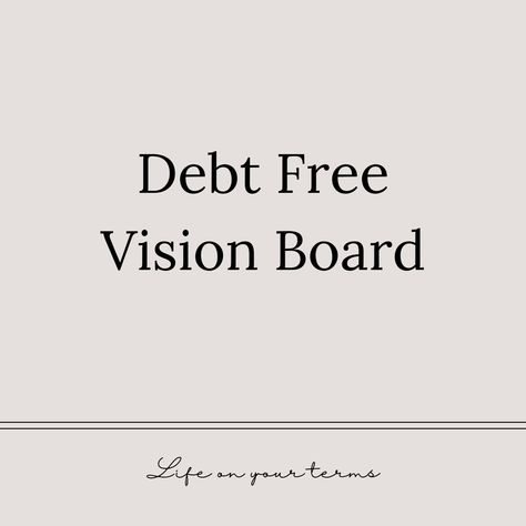 Debt free vision board, Debt payoff printables. Insights by the Finance Foundry. Pay Debts Aesthetic, Debt Free Vision Board, Debt Free Aesthetic, Free Vision Board, Pay Debt, Loan Payoff, Debt Payoff Printables, Loan Money, Vision Board Images