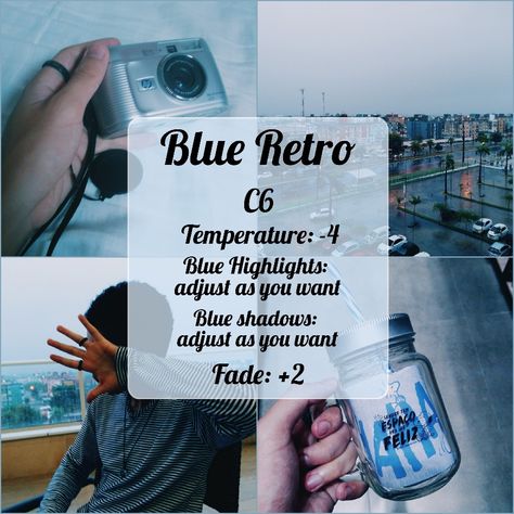 Vsco Filter Blue, Vintage Instagram Feed, Instagram Feed Aesthetic, Vsco Effects, Vsco Filter Free, Vsco Filter Instagram, Best Vsco Filters, Vsco Cam Filters, Vintage Filters