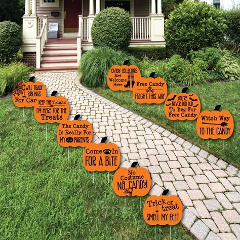 Halloween Lawn Decorations, Halloween Yard Signs, Halloween Yard Art, Halloween Lawn, Lawn Decorations, Yard Ornaments, Halloween Yard Decorations, Yard Decorations, Lawn Ornaments