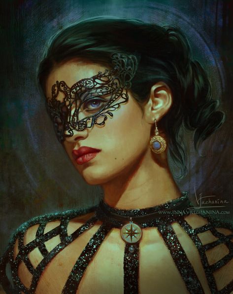 ArtStation - The Masks We Wear, Inna Vjuzhanina Witcher Triss, Yennefer Witcher, Yennefer Cosplay, Dessin Game Of Thrones, The Witcher Series, Witcher Wallpaper, Triss Merigold, The Witcher Geralt, Witcher Art