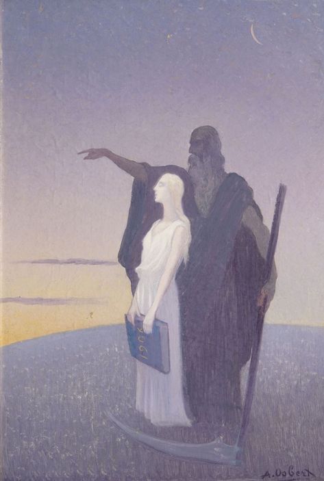 Alphonse Osbert, Animation Classes, Color Symbolism, Mystical Art, Visionary Art, Fantastic Art, Aesthetic Images, Beauty Art, Art Movement