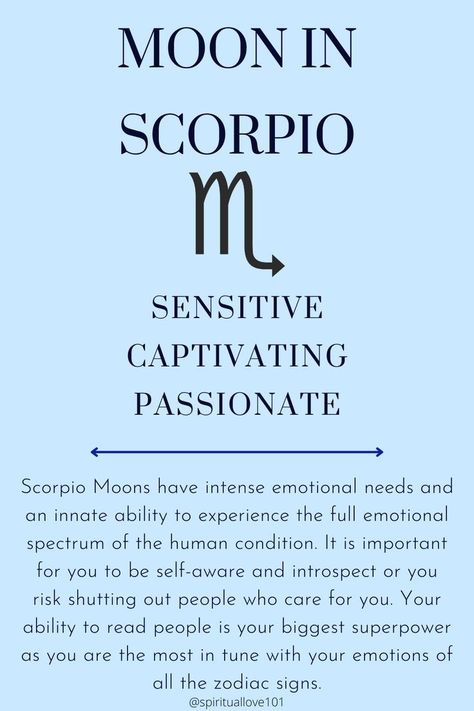 Scorpio Moon Reading and Personality Aries Sun Scorpio Moon, Jennifer Hewitt, Moon Personality, Libra Sun Scorpio Moon, Emotional Character, Scorpio Moon Sign, Natal Birth Chart, Moon Horoscope, Seeing Repeating Numbers