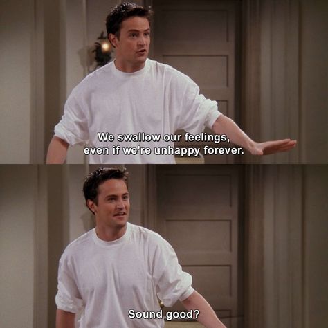 Chandler Quotes, Show Quotes, Friends Tv Quotes, Geek Movies, Iconic Quotes, Inspirational Life Quotes, Friends Tv Show Quotes, Friends Cast, Art Jokes